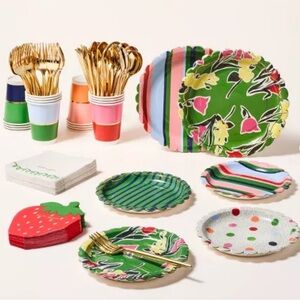 Kate Spade x Target - 16pk Paper Party Disposable Dinnerware Set